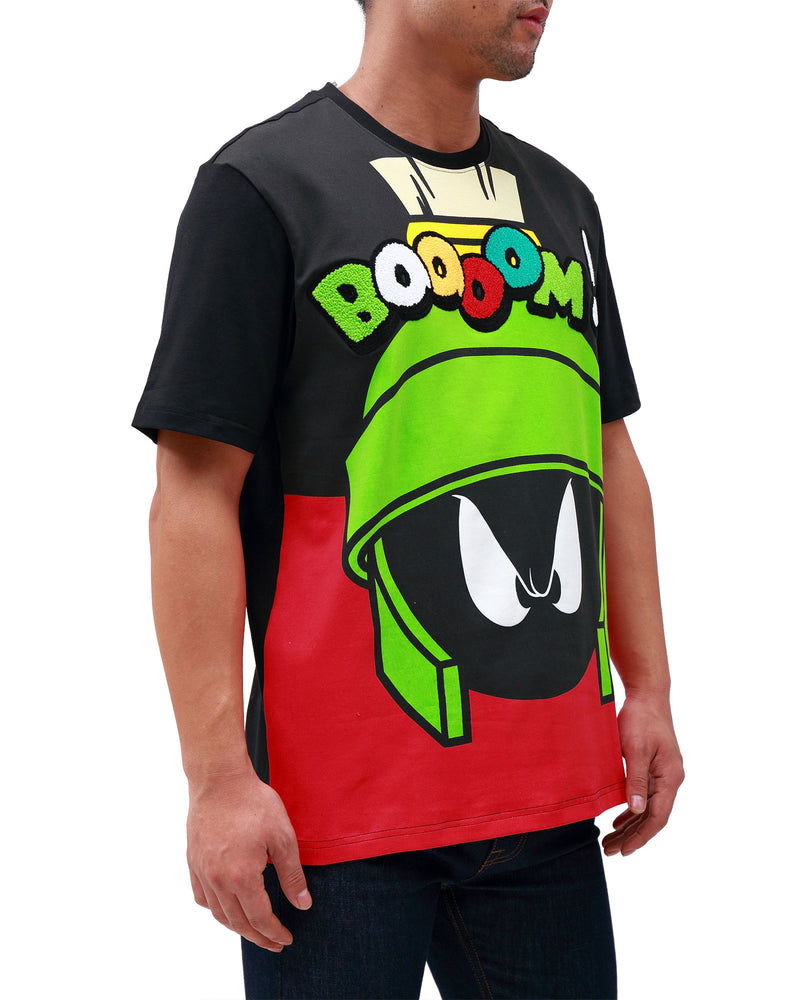 Looney Tunes Marvin the Martian Boooom Shirt, Black