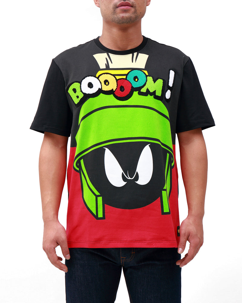 Looney Tunes Marvin the Martian Boooom Shirt, Black