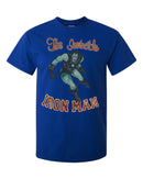 The Invincible Iron Man Sky Dive Slim Fit T-Shirt