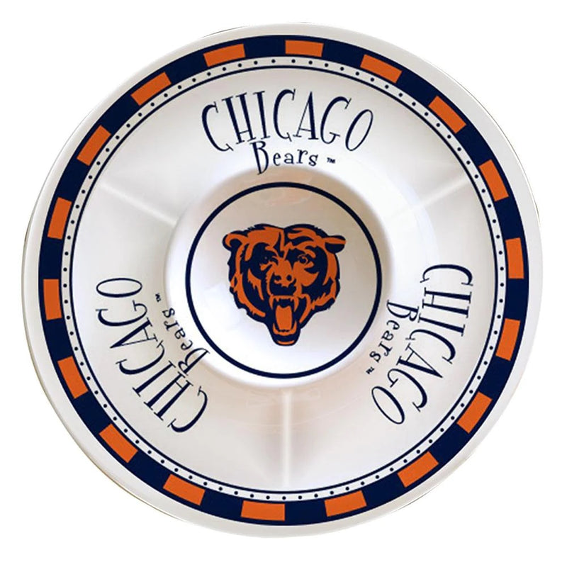 Chicago Bears Game Day Chip and Dip Tray