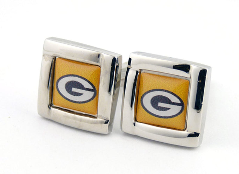 Green Bay Packers Square Cuff Links