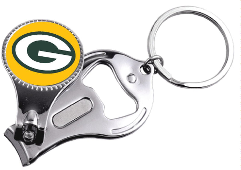 Green Bay Packers Multi-Function Bottle Opener Key Ring