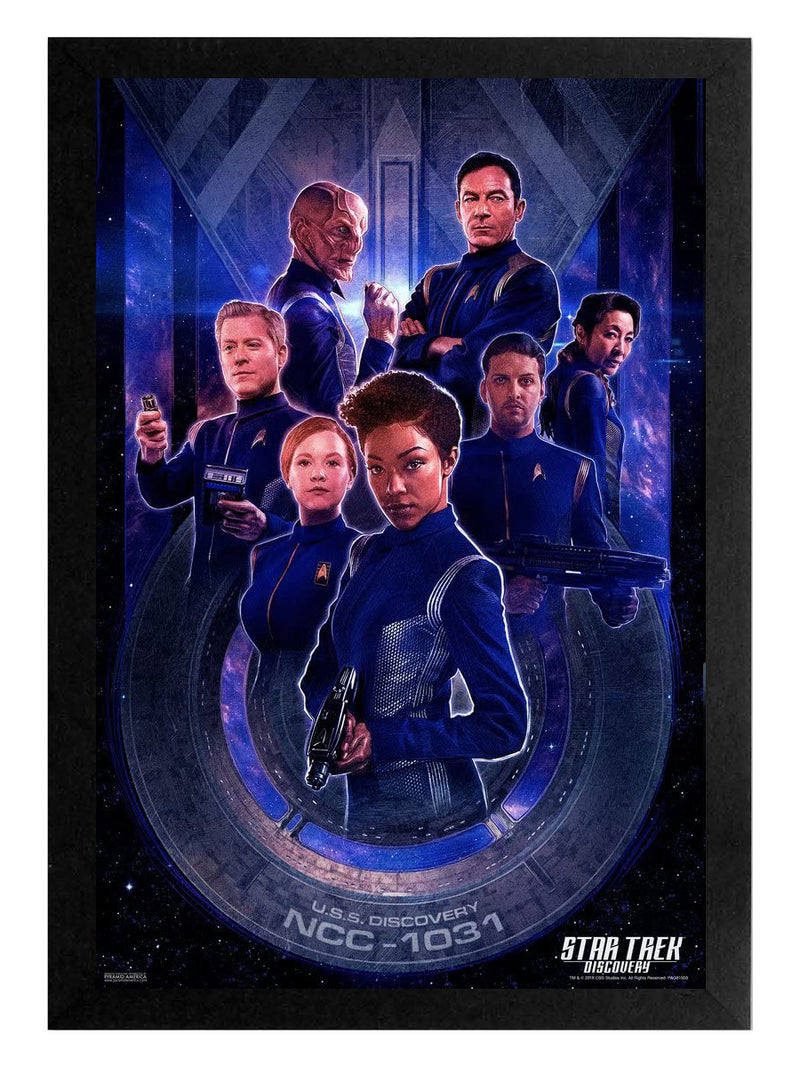 Star Trek Discovery Crew Framed Print