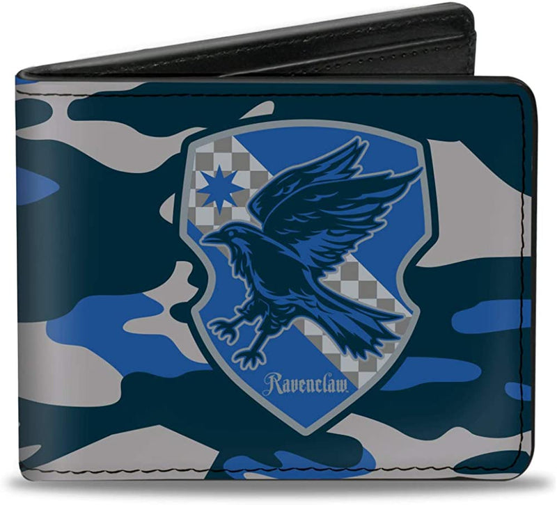 Harry Potter Ravenclaw Crest Camo Bi-Fold Wallet