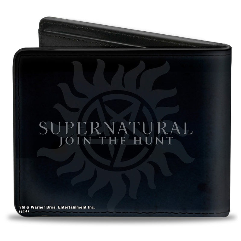 Supernatural Winchester Brothers Close Up Bi-Fold Wallet