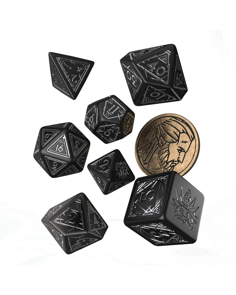 The Witcher Dice Set. Geralt - The Silver Sword