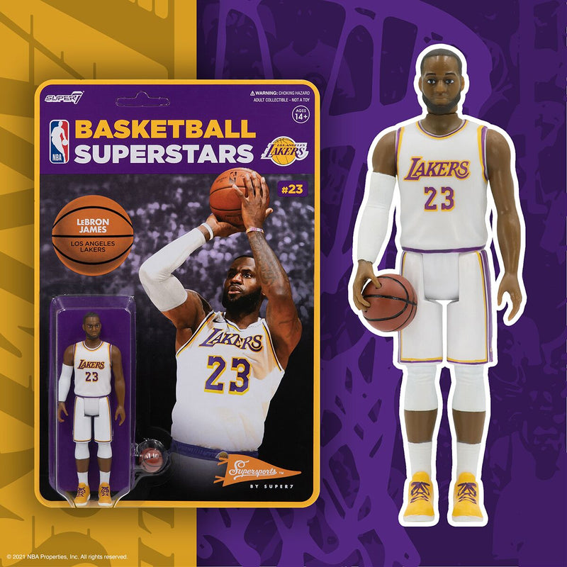 NBA Supersports Figure - Los Angeles Lakers Lebron James (Alternate)
