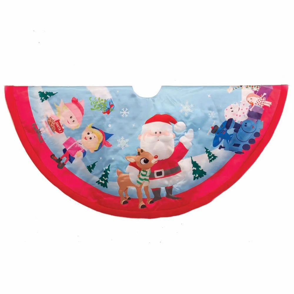Rudolph The Red Nose Reindeer and Friends Tree Skirt