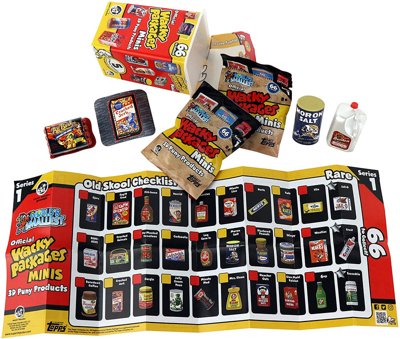 World's Smallest Wacky Packages Blind Box