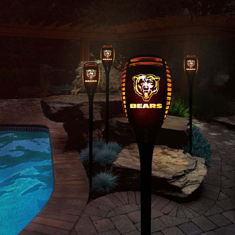 Chicago Bears LED Solar Torch