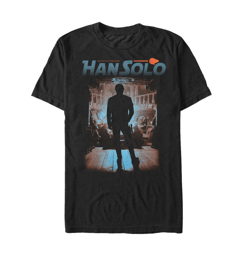Star Wars Han Solo Gambling Den Men's Black Shirt
