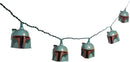 Star Wars Boba Fett Helmet 10 String Light Set