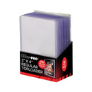 3" x 4" Clear Regular Toploaders and Soft Sleeves Bundle (25ct)