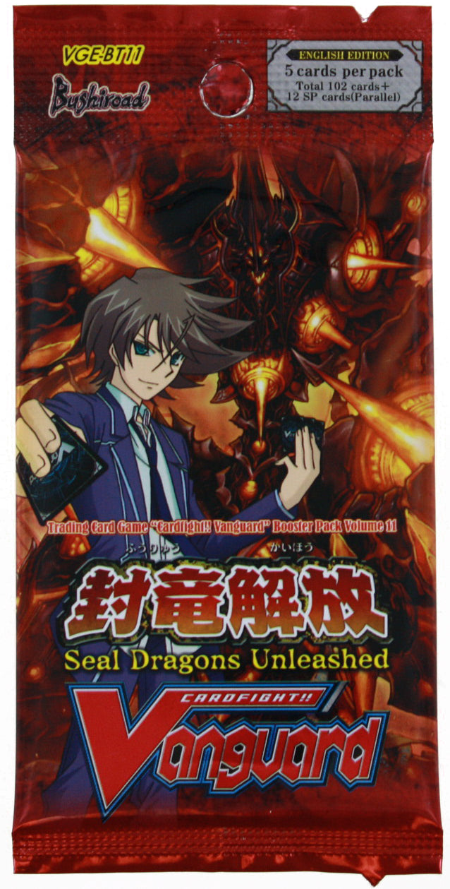Cardfight!! Vanguard Seal Dragons Unleashed Booster Pack