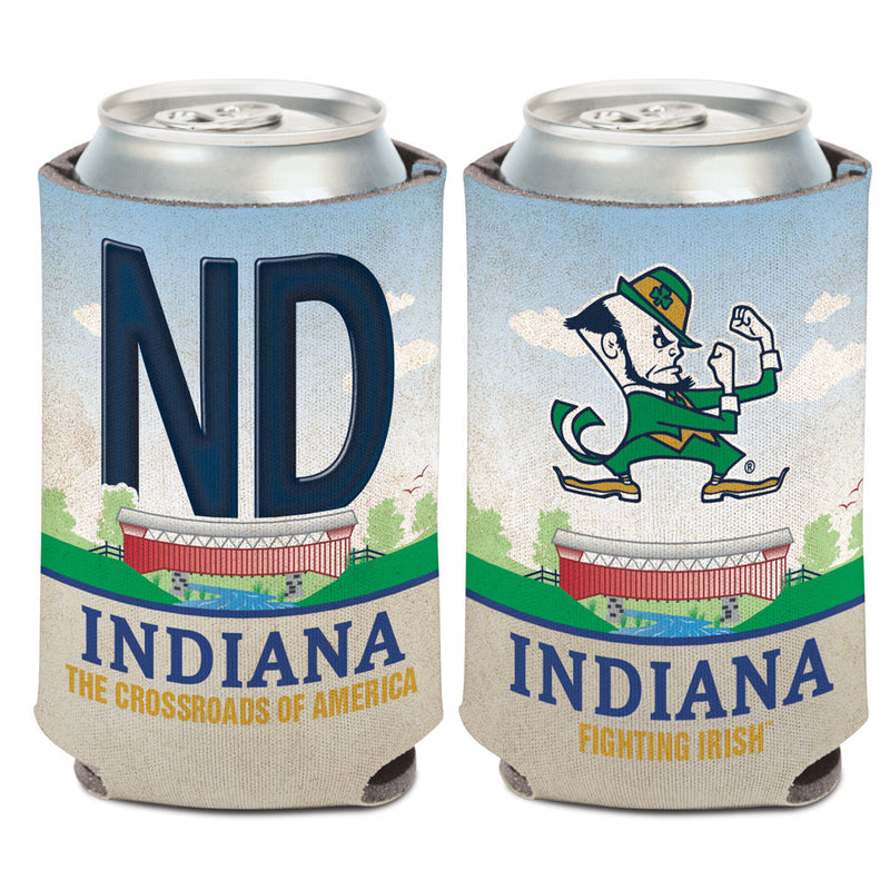 Notre Dame Fighting Irish License Plate Can Cooler