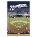 Milwaukee Brewers 11" x 17" 3/8" Thick Wood Sign