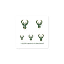 Milwaukee Bucks Fingernail Tattoos