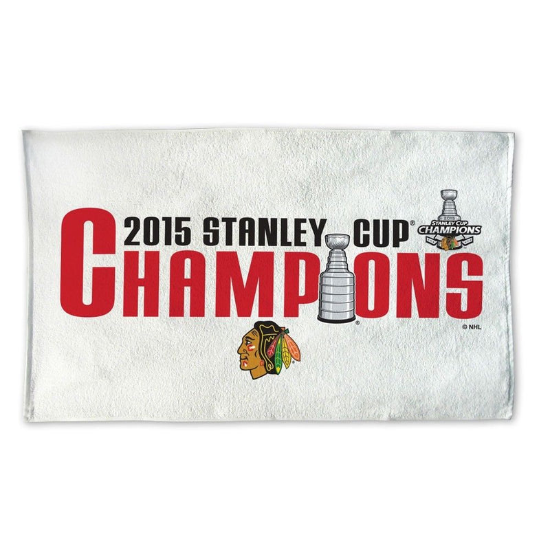 Chicago Blackhawks 2015 Stanley Cup Champions 21 x 44 Towel