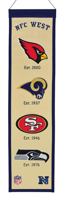 NFC West Wool Heritage Banner