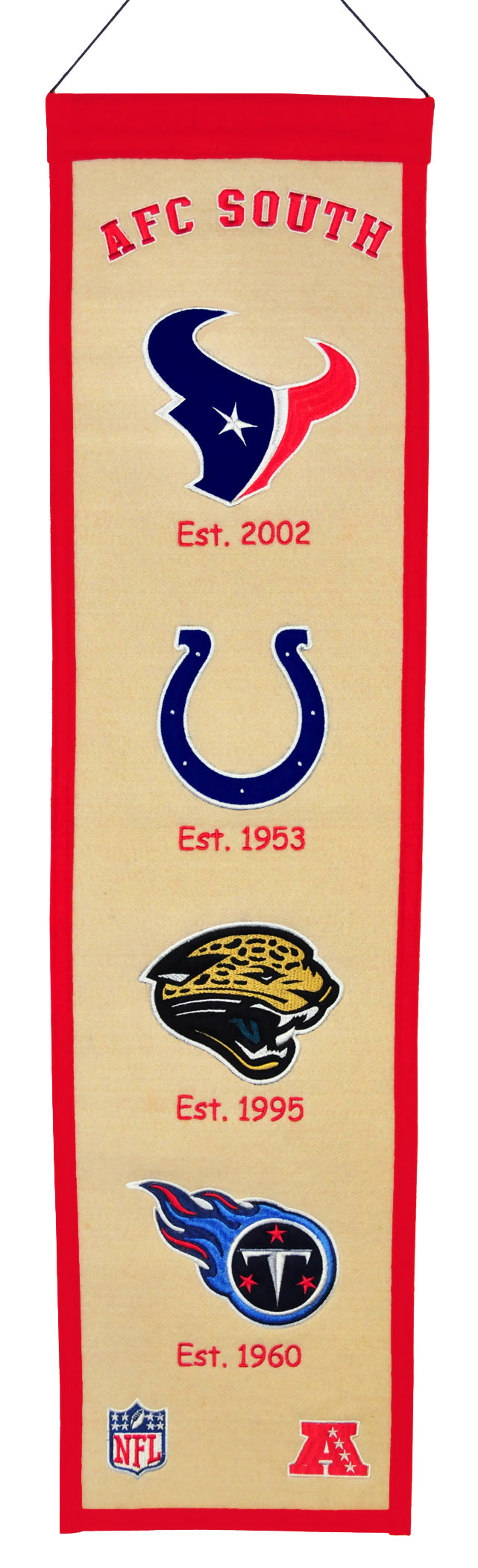 AFC South Wool Heritage Banner