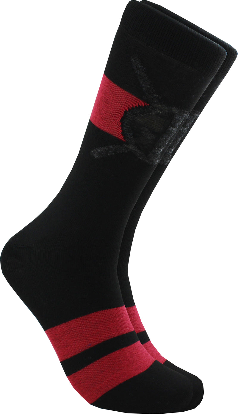 Marvel Comics Deadpool 2 Pack Crew Socks