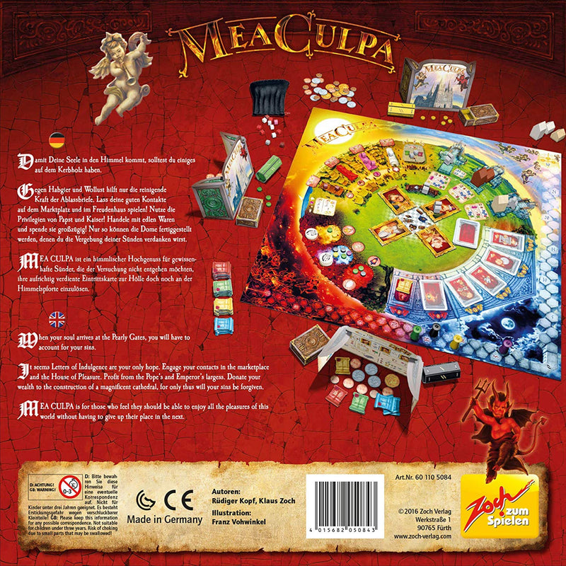 Mea Culpa Board Game